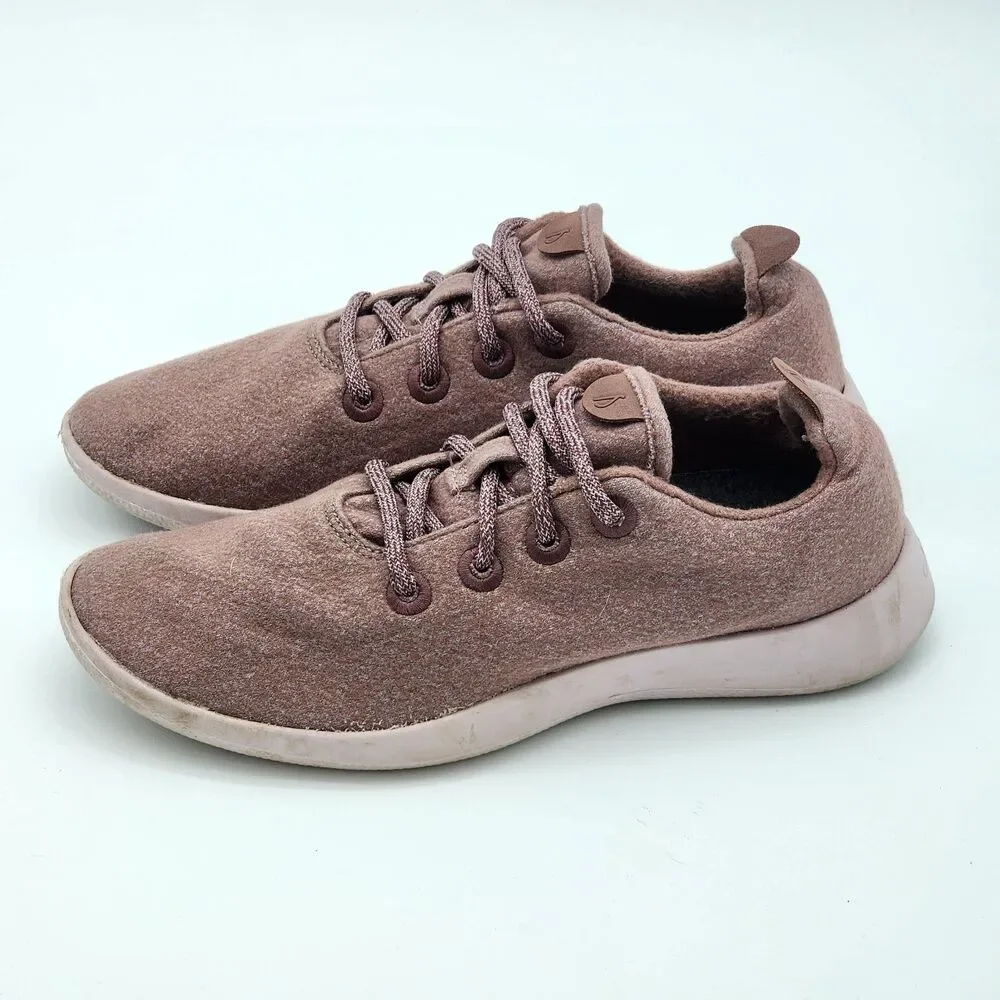 Allbirds Wool Runners Sneakers Trainers Harvest Red Lilac Unisex Size 8 M 10 W